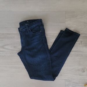 Ag Adriano Goldschmied Blue Skinny Jeans Sleek Fit